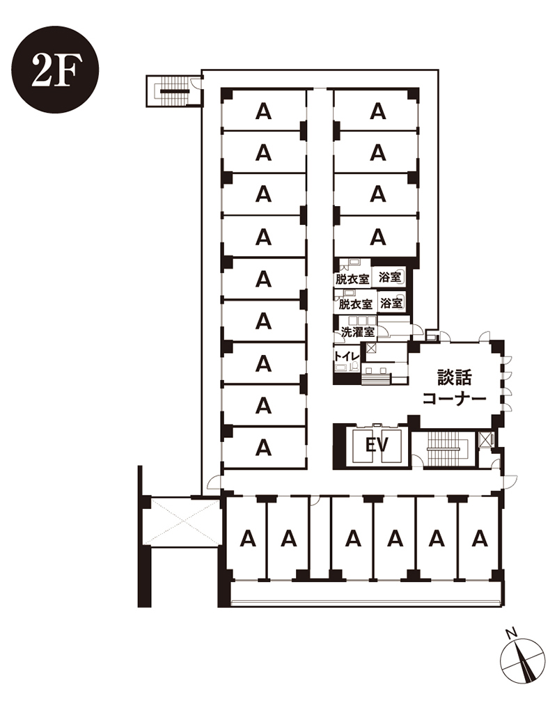 プレザンリュクス南青山 フロア図