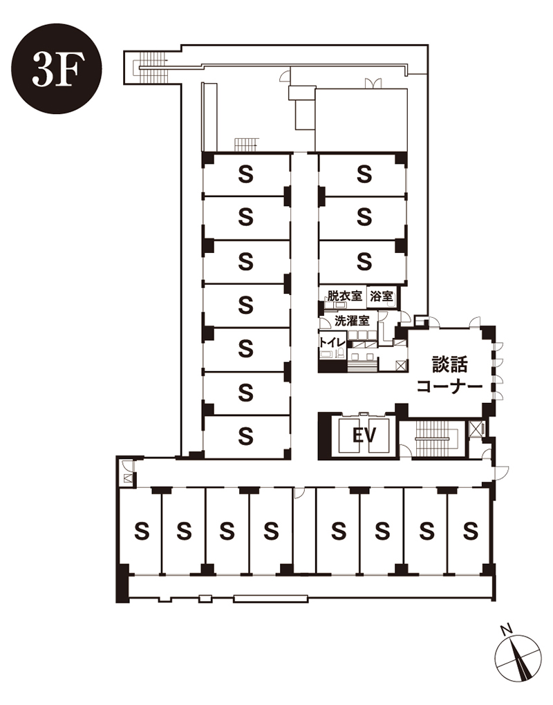 プレザンリュクス南青山 フロア図