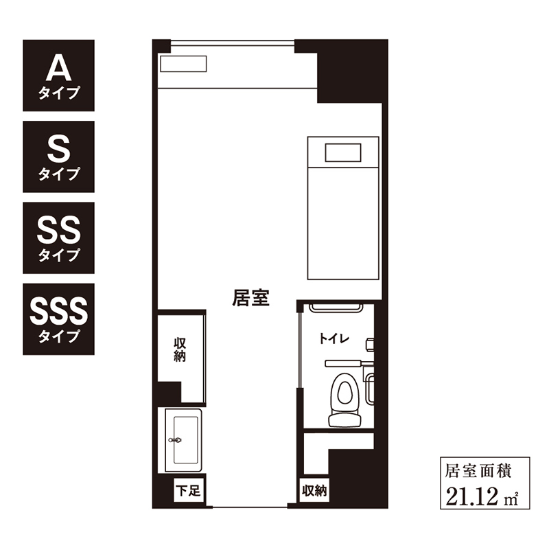 プレザンリュクス南青山 居室